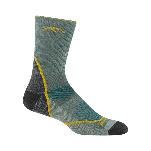 Mens Merino Wool Crew Lightweight Cushioned Hiking Socks