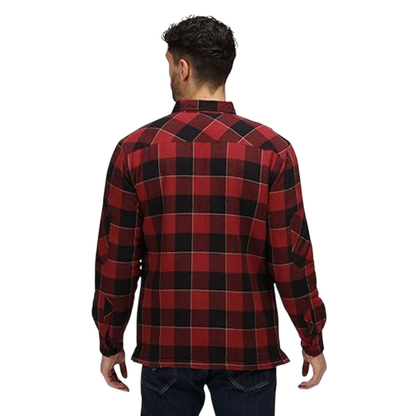 Mens Shelford Padded Check Shirt - TRS216