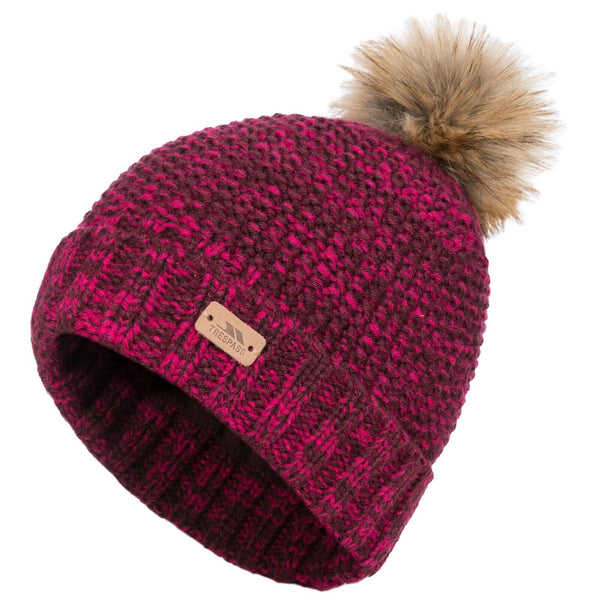 Womens Kellisa Half Fleece Lined Bobble Hat