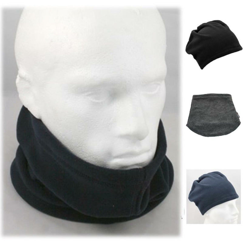 Adults One Size Multipurpose Neck Warmer Beanie Scarf