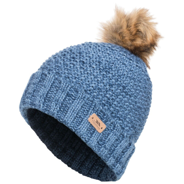 Womens Kellisa Half Fleece Lined Bobble Hat