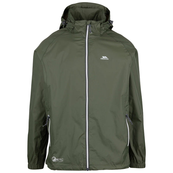 Adults Qikpac X Waterproof Packaway Jacket with Pouch