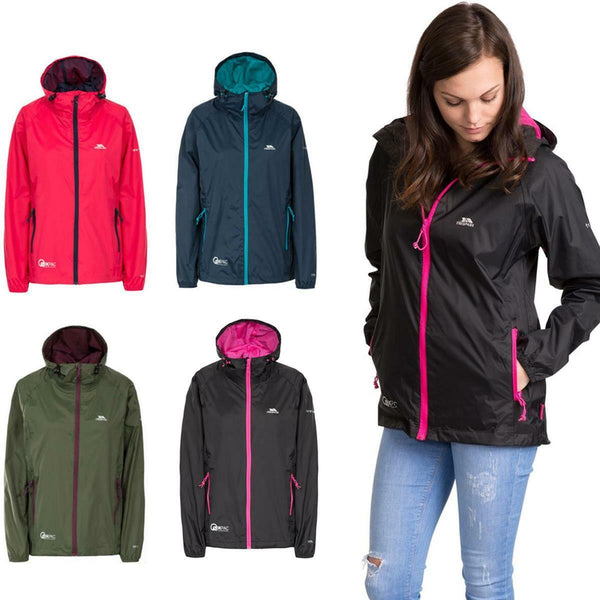 Womens Qikpac Waterproof Packaway Jacket with Pouch