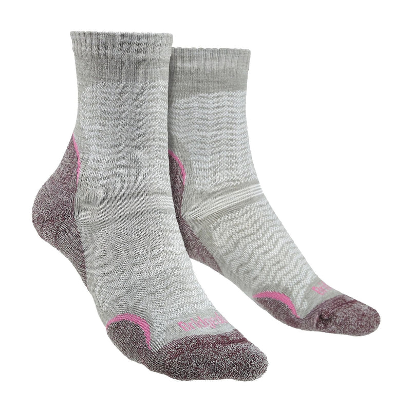 1 Pack Ladies Hiking Ultralight T2 Merino Wool Crew Socks