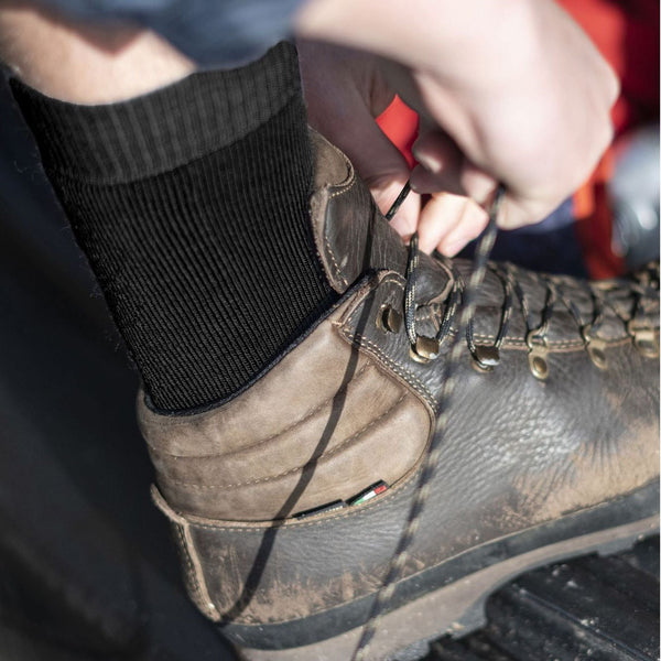 1 Pack Mens Hiking Lightweight Merino Wool Boot Socks