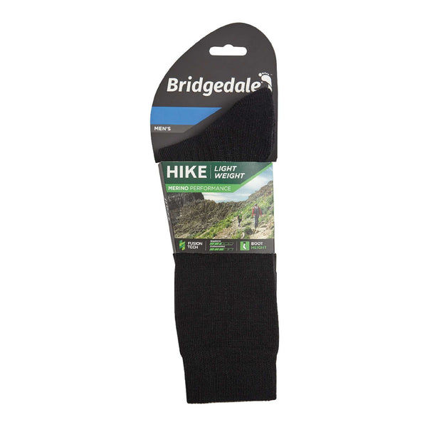 1 Pack Mens Hiking Lightweight Merino Wool Boot Socks