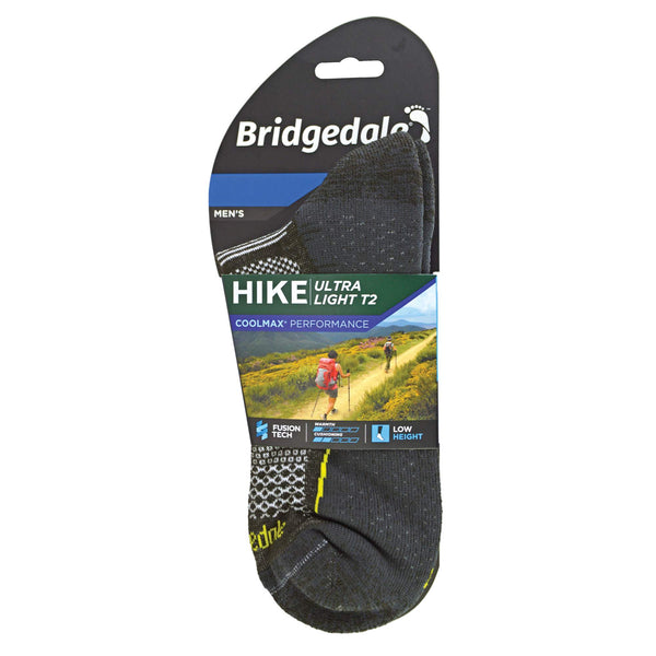 1 Pack Mens Hiking Ultralight T2 Coolmax Low Cut Socks