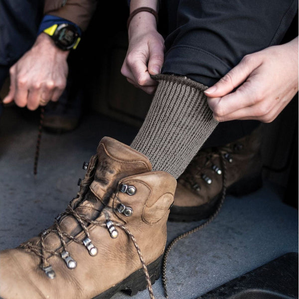 1 Pack Mens Hiking Lightweight Merino Wool Cushioned Boot Socks