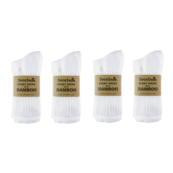 Mens Bamboo / Organic Cotton Running Sport Socks (Multipack Options)
