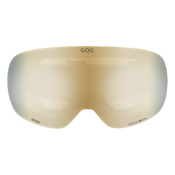 Unisex Ryder UV400 Ski Snowboard Goggles with Anti-Fog Mirror Double Lens