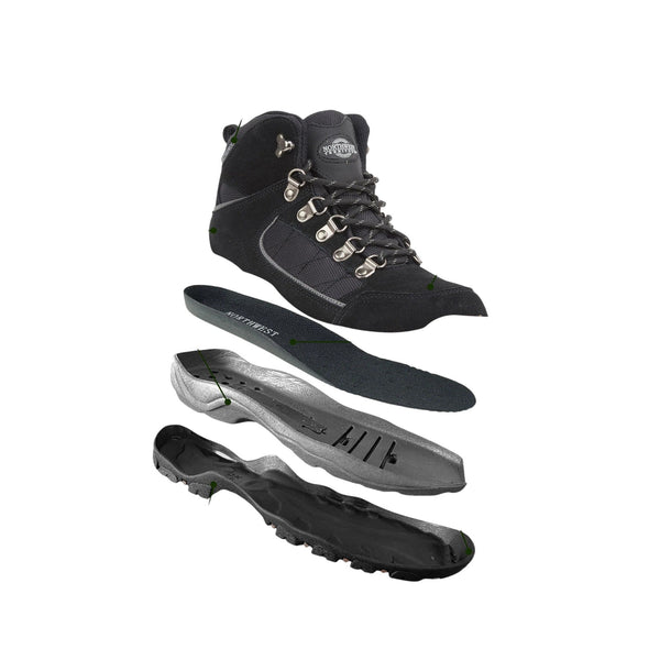Womens Victoria Waterproof Suede Walking Boots