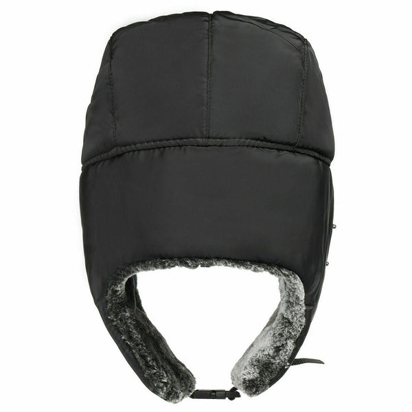 Adults Waterproof Thermal Fleece Lined Bomber Trapper Hat