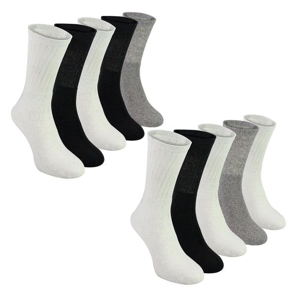 Mens 10 Pack Multipack Sport Socks | Breathable Cotton Running Socks