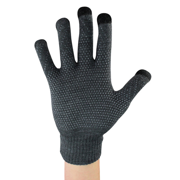 Mens Touchscreen Gloves with Grips