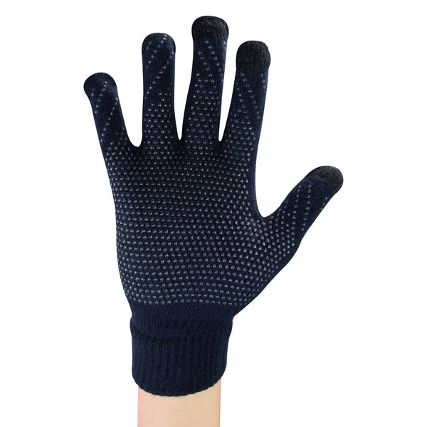 Mens Touchscreen Gloves with Grips