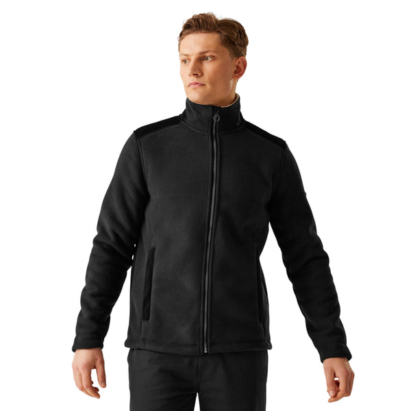 Mens Regatta Faversham Full Zip Fleece Lined Jacket