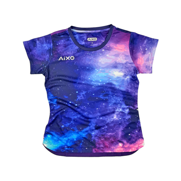 AIXO Spaceballs Women's Sports T-Shirt — Purple