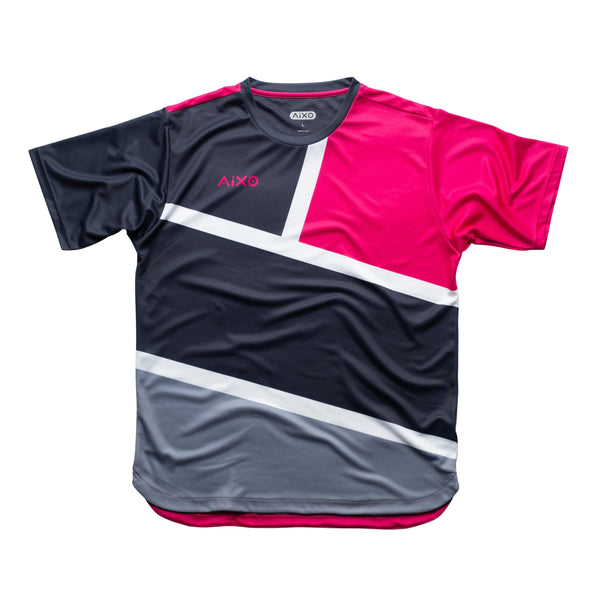 AIXO Court Men's Sports T-Shirt — Graphite