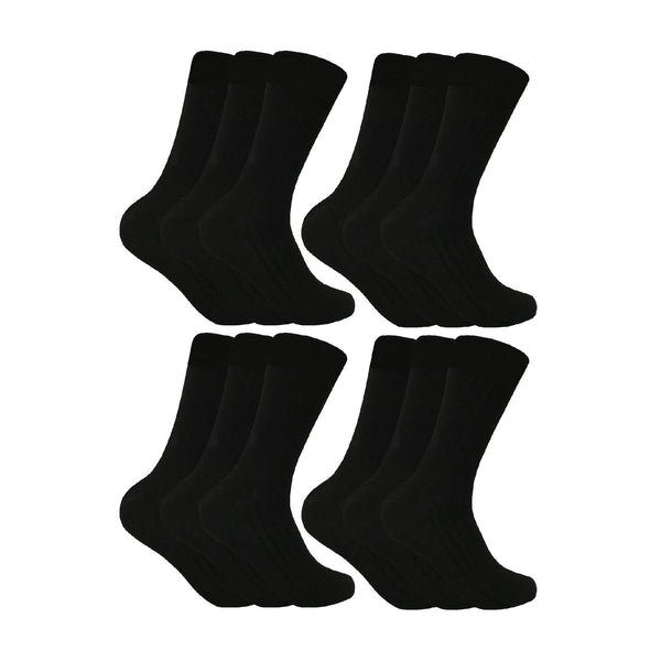Mens Winter Warm Wool Blend Hiking Socks for Boots (Multipack Options)