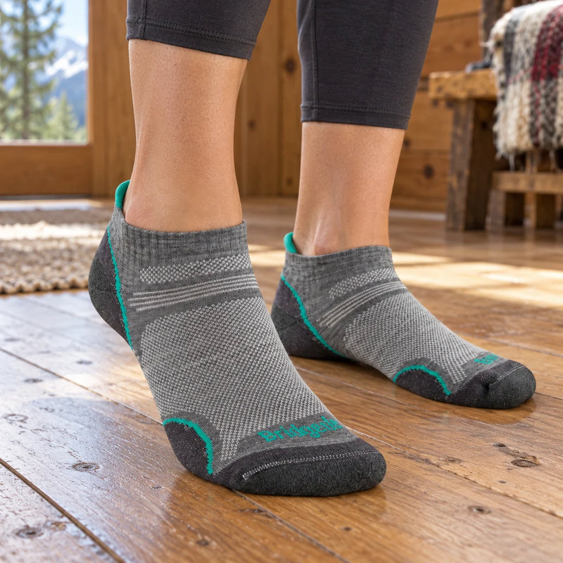 1 Pack Ladies Hiking Ultralight T2 Merino Wool Low Cut Socks — product photograph