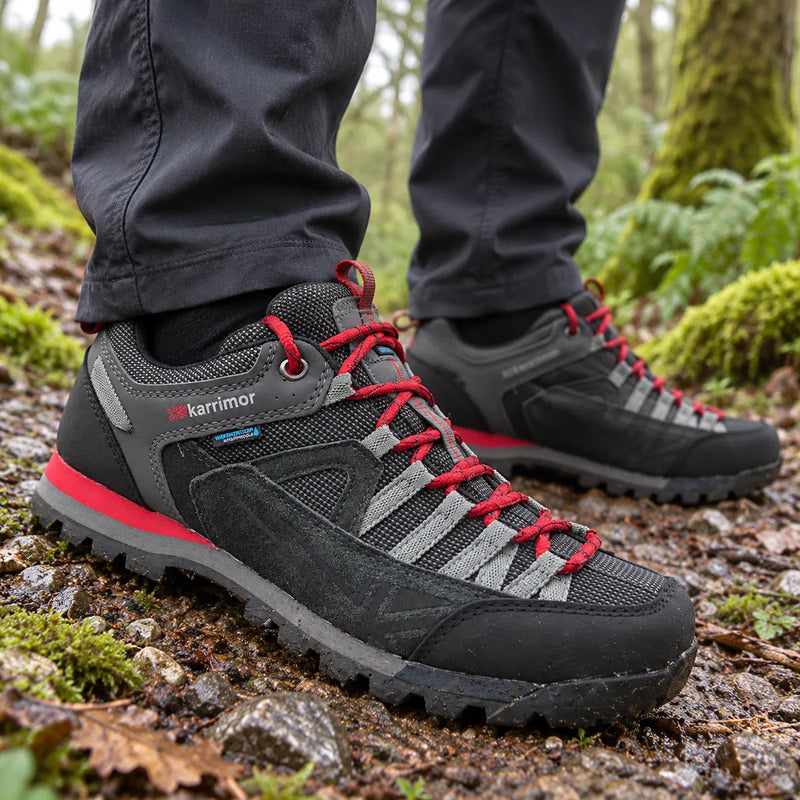 Mens K950 Weathertite Spike Low Rise Waterproof Trekking Shoes — product photograph