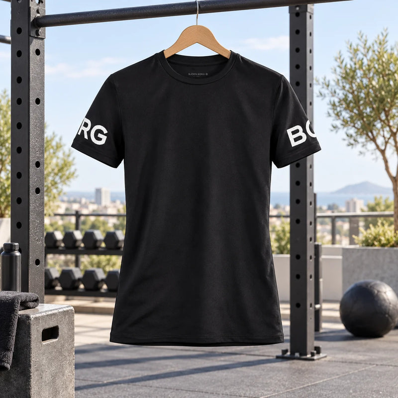 Mens Short Sleeve Sports T-Shirt for All Sports — product photograph