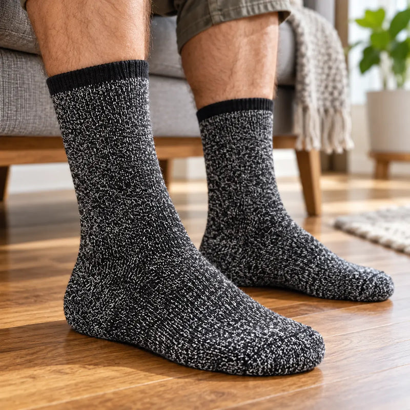 Mens Winter Warm 2.13 Tog Thermal Socks - Pack of 3 — product photograph