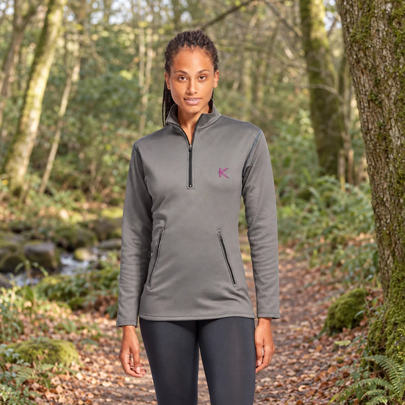 KYMIRA Women’s Half-Zip Fleece — product photograph