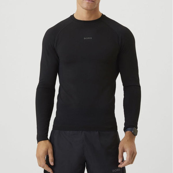 Mens Long Sleeve Running Breathable  T-Shirt for All Sports