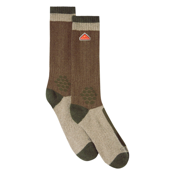 Recycled Wool Mid Colour Block Hiking Socks for Men and Women