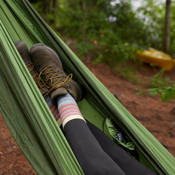 Ladies Boot Midweight Hiking Merino Wool Seamless Socks