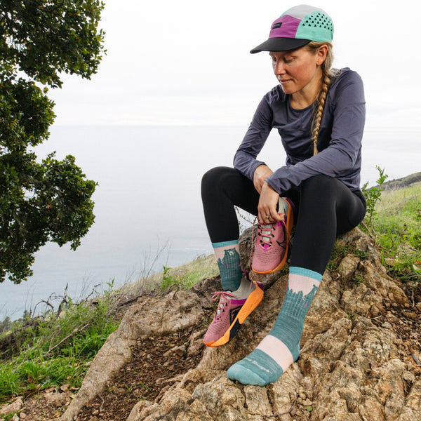 Ladies Novelty Bear Patterned Hiking Merino Socks