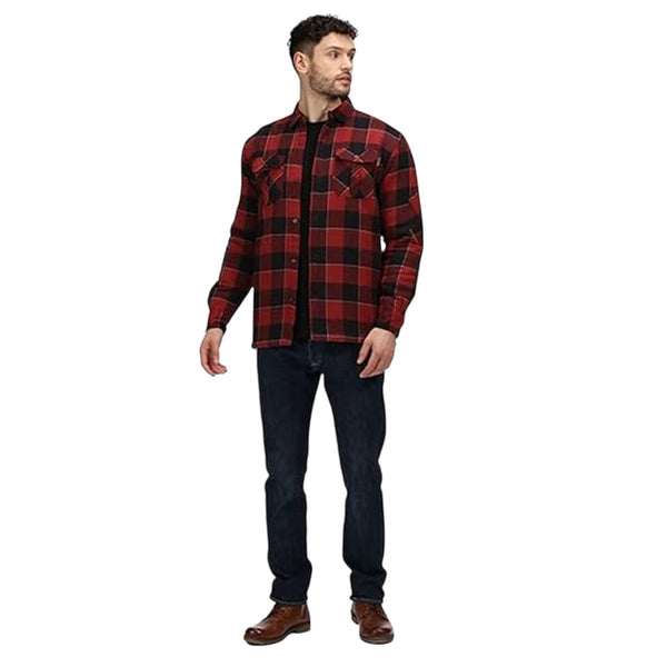 Mens Shelford Padded Check Shirt - TRS216