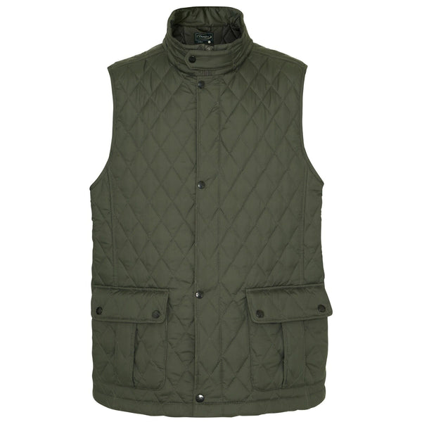 Mens Ashby Multipocket Diamond Quilted Gilet