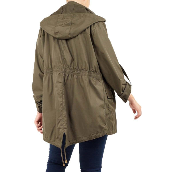 Womens RAVEPLAIN Showerproof Mac | Regular & Plus Sizes