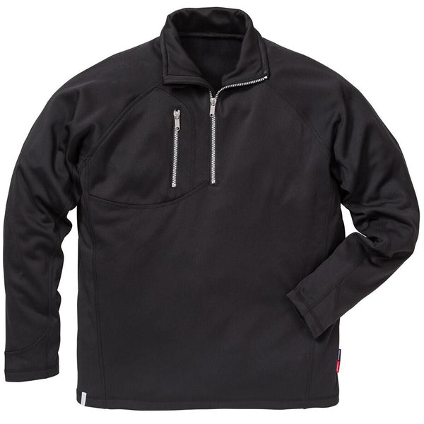 Mens Half Zip Sweatshirt Water Repellent Jumper