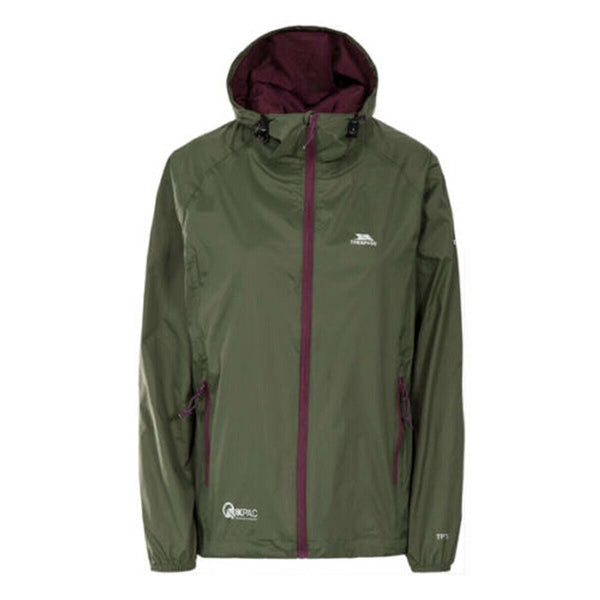 Womens Qikpac Waterproof Packaway Jacket with Pouch