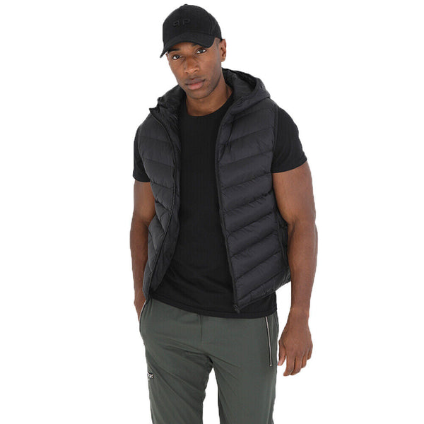 Mens BlackBurn Padded Hooded Bodywarmer