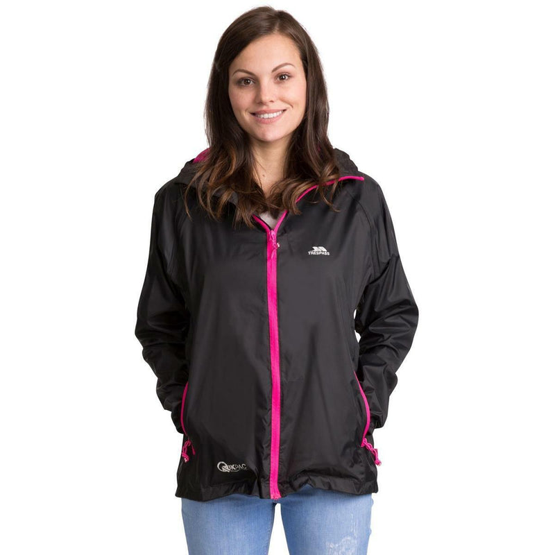 Womens Qikpac Waterproof Packaway Jacket with Pouch