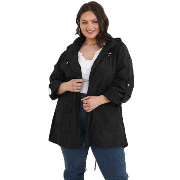 Womens RAVEPLAIN Showerproof Mac | Regular & Plus Sizes