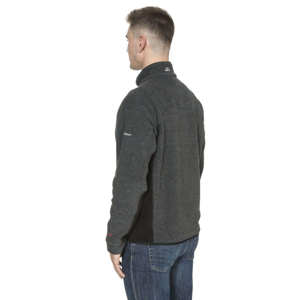 Mens Jynx Heavyweight Full Zip Fleece Jacket with Rib Effect