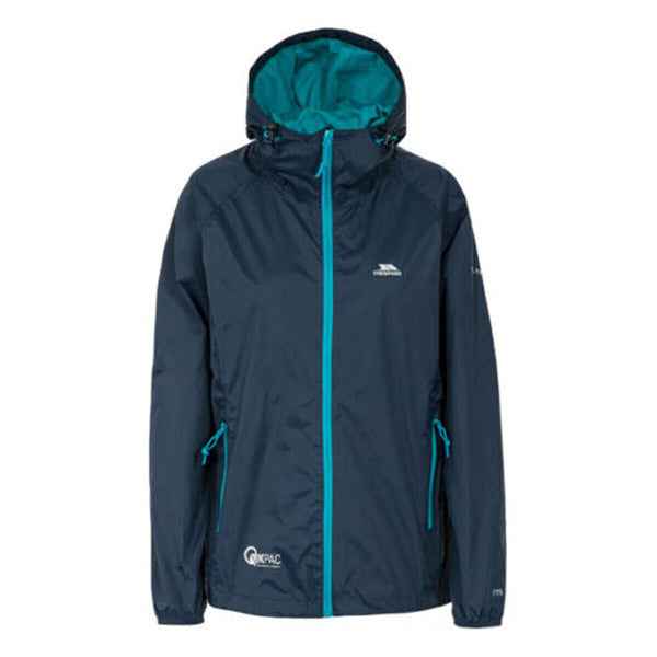 Womens Qikpac Waterproof Packaway Jacket with Pouch