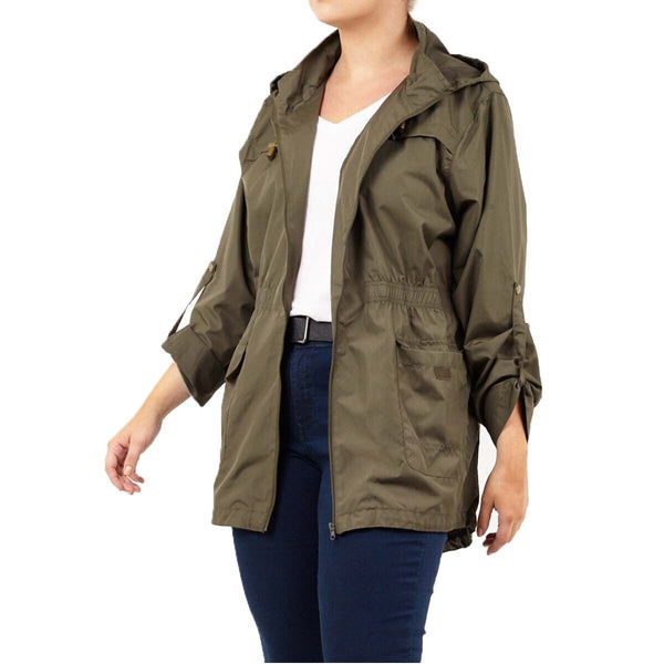 Womens RAVEPLAIN Showerproof Mac | Regular & Plus Sizes