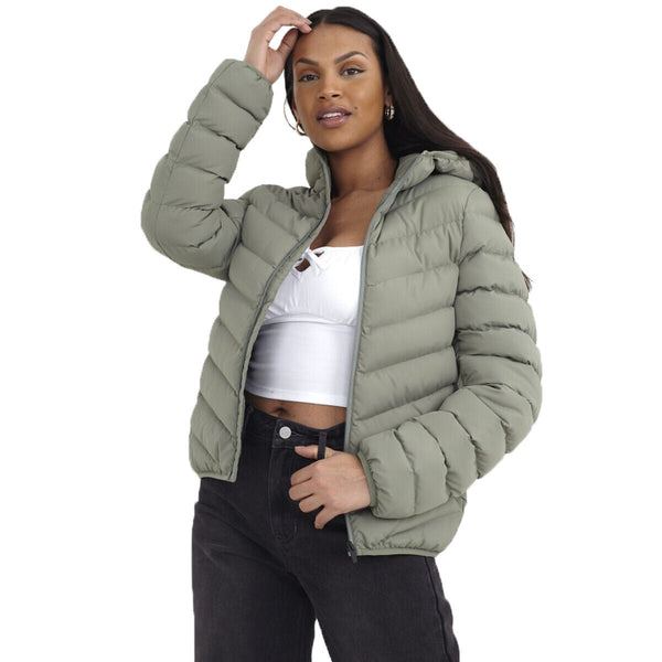 Womens Grant Padded Hooded Puffer Jacket