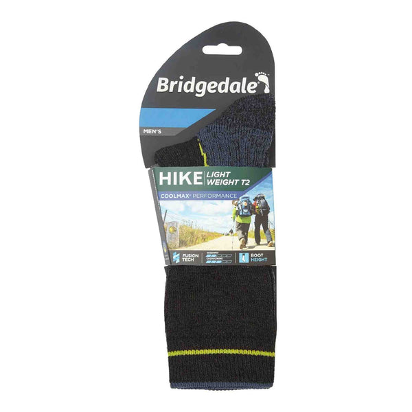 1 Pack Mens Hiking Lightweight T2 Coolmax Boot Socks