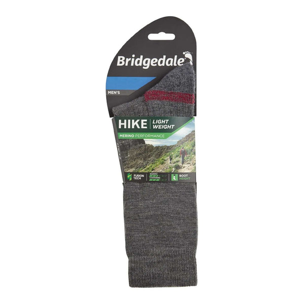 1 Pack Mens Hiking Lightweight Merino Wool Boot Socks