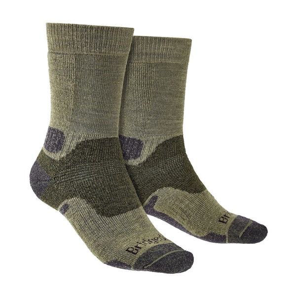 1 Pack Mens Hiking Midweight Merino Wool Boot Socks