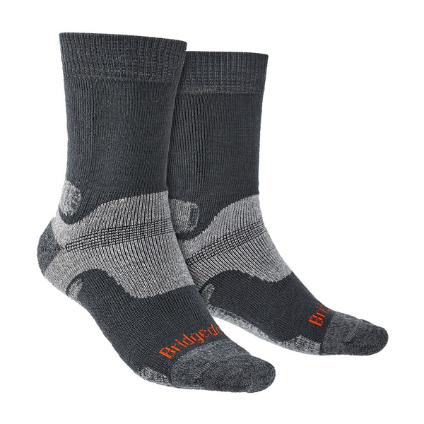 1 Pack Mens Hiking Midweight Merino Wool Boot Socks