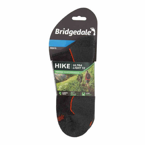1 Pack Mens Hiking Ultralight T2 Merino Wool Low Cut Socks