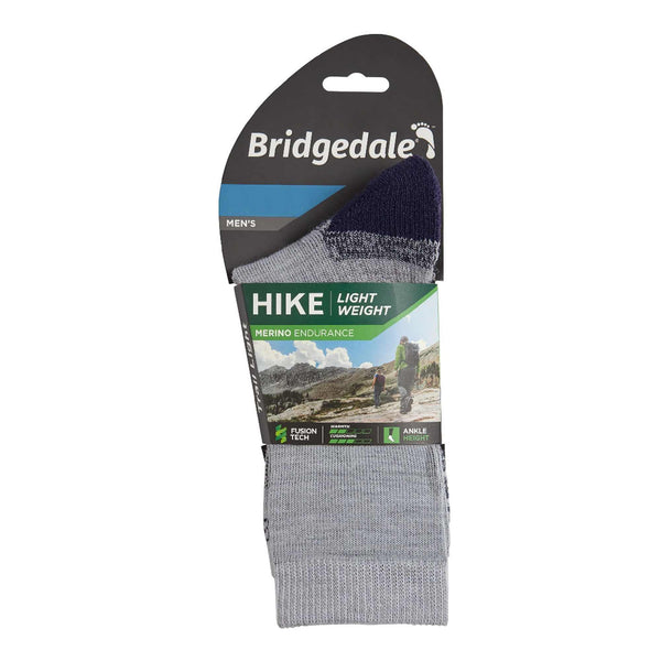 1 Pack Mens Hiking Lightweight Merino Wool 3/4 Crew Socks